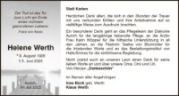 eine Anzeige
